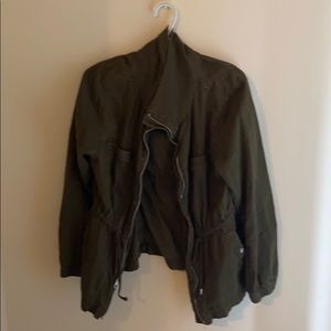 Army green old navy jacket